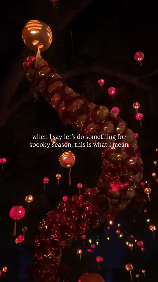 Pumpkin Nights reel on Instagram