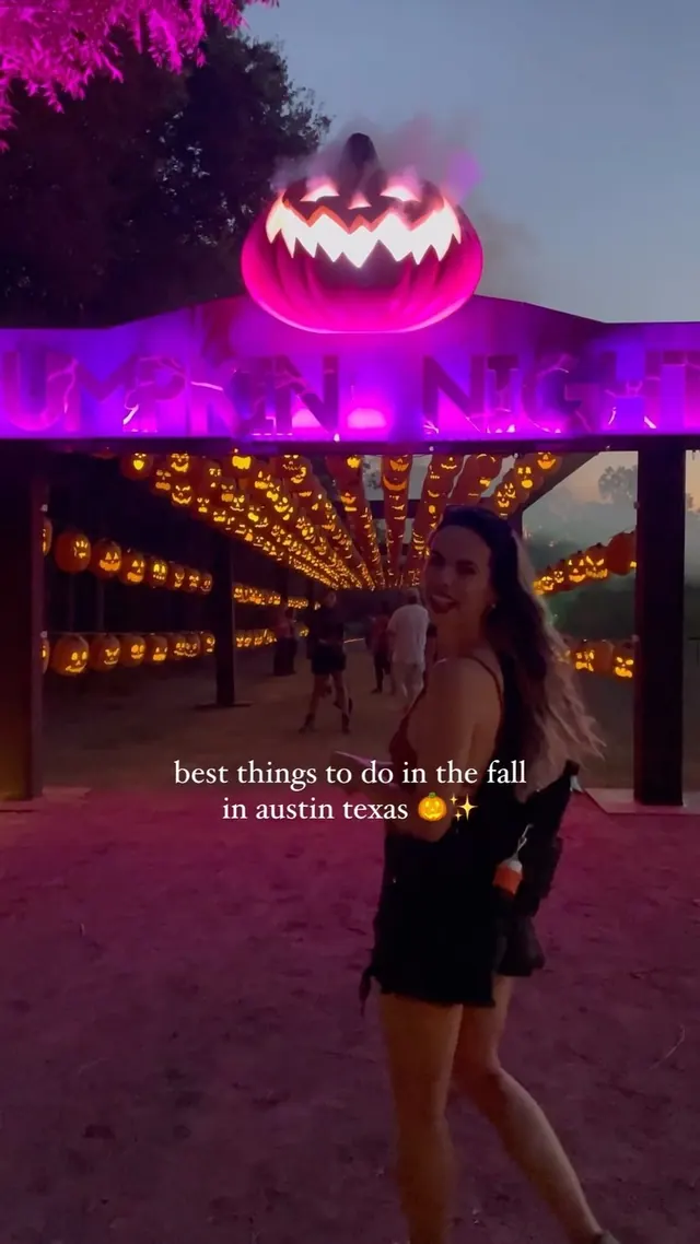 Pumpkin Nights reel on Instagram